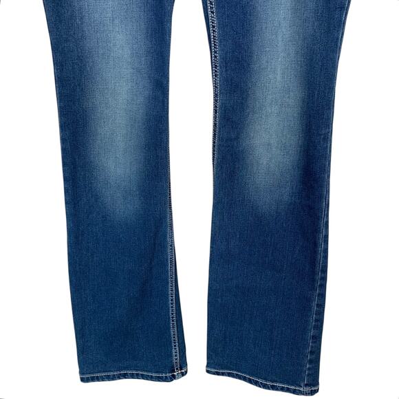New Wrangler Retro Mae Boot Cut Jeans Mid Rise Women's 15 16 x 34 Western - Picture 4 of 11